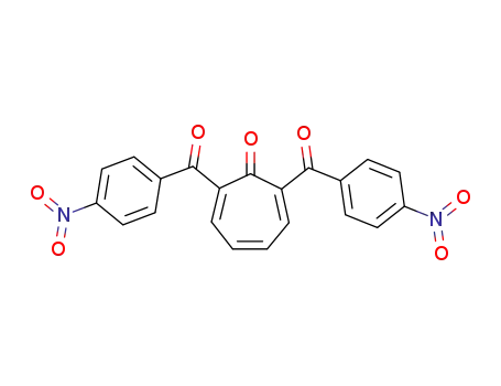 2,4,6-Cycloheptatrien-1-one, 2,7-bis(4-nitrobenzoyl)-