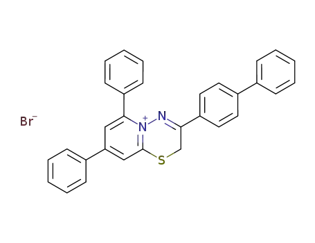 3-Biphenyl-4-yl-6,8-diphenyl-2H-pyrido[2,1-b][1,3,4]thiadiazin-5-ylium; bromide