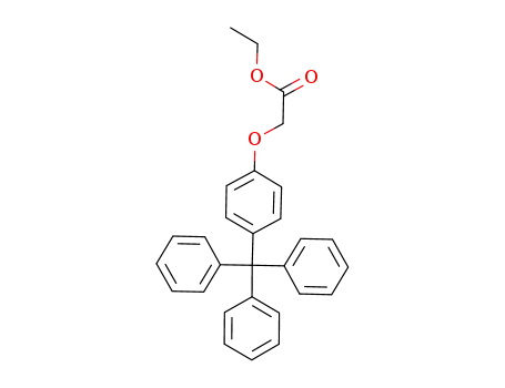 2-(4-tritylphenoxy)acetic acid ethyl ester