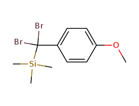 [Dibromo-(4-methoxy-phenyl)-methyl]-trimethyl-silane