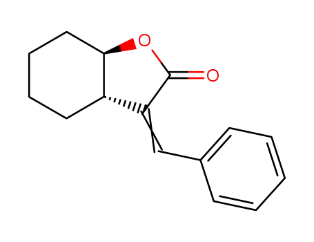 (3aS,7aR)-3-[1-Phenyl-meth-(E)-ylidene]-hexahydro-benzofuran-2-one