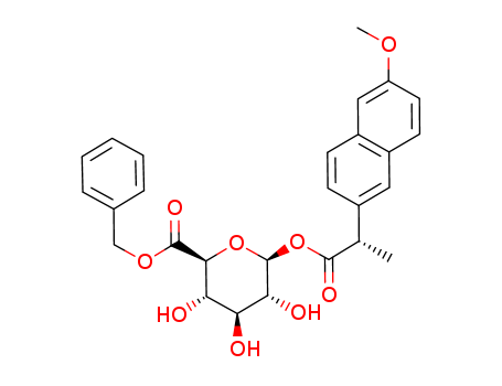 (S)-Naproxen Acyl-b-D-glucuronide Benzyl Ester