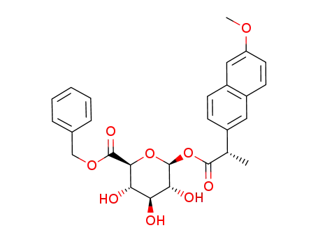 (S)-Naproxen Acyl-β-D-glucuronide Benzyl Ester