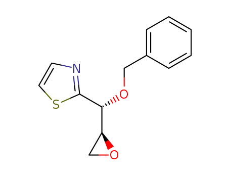 (1R,2S)-1-Benzyloxy-2,3-epoxy-1-(2-thiazolyl)propanol