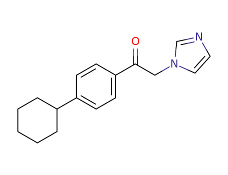 Ethanone, 1-(4-cyclohexylphenyl)-2-(1H-imidazol-1-yl)-