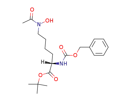 N<sup>6</sup>-acetyl-N<sup>2</sup>-benzyloxycarbonyl-N<sup>6</sup>-L-hydroxylysine tert-butyl ester