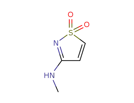 3-Isothiazolamine, N-methyl-, 1,1-dioxide (9CI)