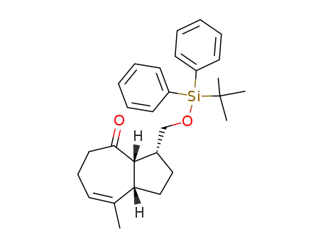 cis-2-methyl-endo-8-<<(tert-butyldiphenylsilyl)oxy>methyl>bicyclo<5.3.0>dec-2-en-6-one
