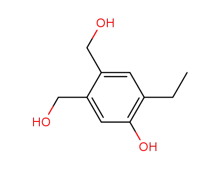 Molecular Structure of 95306-79-9 (1,2-Benzenedimethanol, 4-ethyl-5-hydroxy-)
