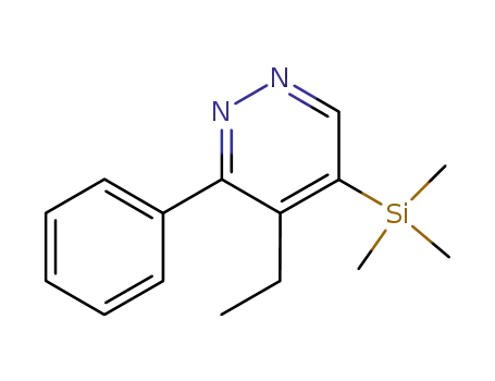 4-Ethyl-3-phenyl-5-(trimethylsilyl)pyridazin