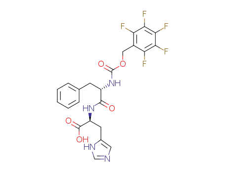 (2,3,4,5,6-pentafluorobenzyloxycarbonyl)-L-phenylalanyl-L-histdine