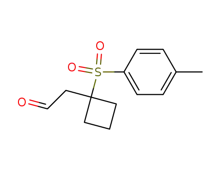 Cyclobutaneacetaldehyde, 1-[(4-methylphenyl)sulfonyl]-