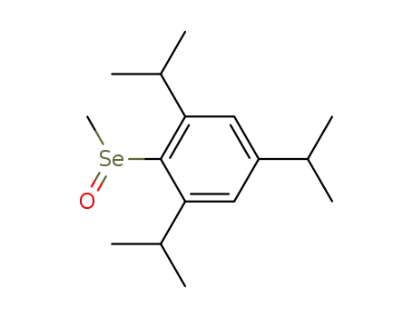 Benzene, 1,3,5-tris(1-methylethyl)-2-(methylseleninyl)-