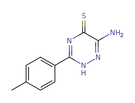 6-Amino-3-(4-methylphenyl)-1,2,4-triazine-5(2H)-thione