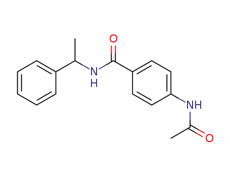 4-(Acetylamino)-N-(1-phenylethyl)benzamide