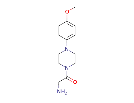Piperazine, 1-(aminoacetyl)-4-(4-methoxyphenyl)-