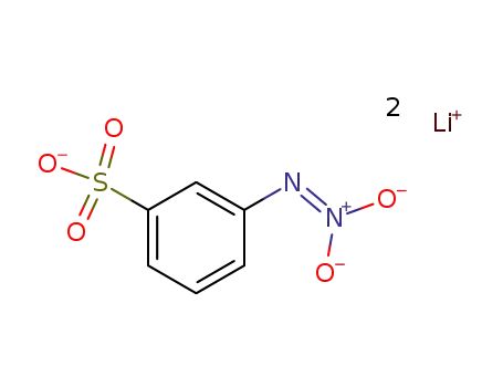 Molecular Structure of 109985-27-5 (dilithium salt of N-nitrometanilic acid)