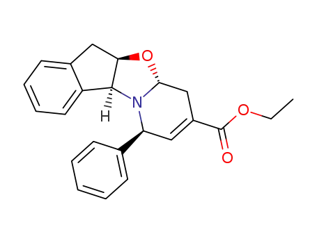 4-phenyl-1,9,9a,10a-tetrahydro-4<i>H</i>,4b<i>H</i>-10-oxa-4a-aza-indeno[1,2-<i>a</i>]indene-2-carboxylic acid ethyl ester