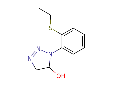 1-(o-ethylthiophenyl)-4,5-dihydro-5-hydroxy-1H-1,2,3-triazole