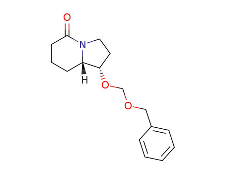 (1S,8aS)-1-Benzyloxymethoxy-hexahydro-indolizin-5-one