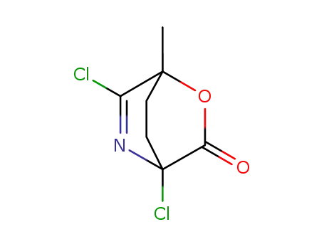 4,6-dichloro-1-methyl-2-oxa-5-azabicyclo<2.2.2>oct-5-en-3-one