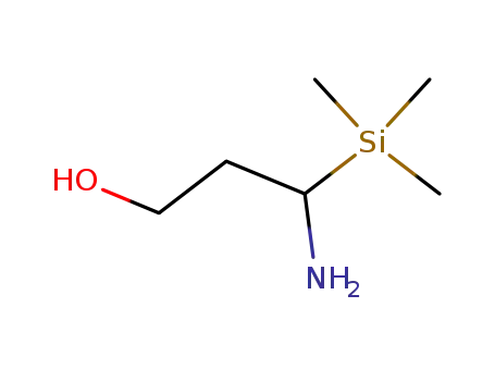 3-amino-3-(trimethylsilyl)propan-1-ol