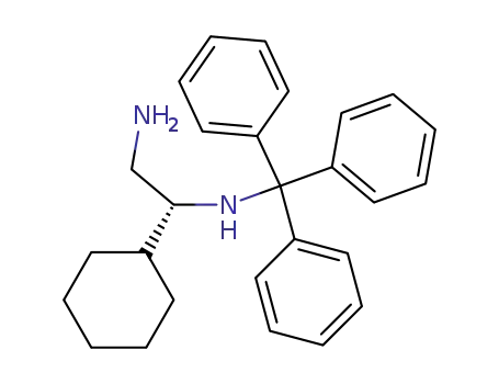 (R)-1-Cyclohexyl-N<sup>1</sup>-trityl-ethane-1,2-diamine