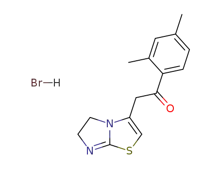 2-(5,6-Dihydro-imidazo[2,1-b]thiazol-3-yl)-1-(2,4-dimethyl-phenyl)-ethanone; hydrobromide