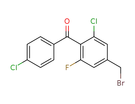 (4-Bromomethyl-2-chloro-6-fluoro-phenyl)-(4-chloro-phenyl)-methanone
