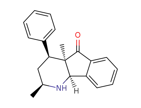 2,4a-dimethyl-5-oxo-4-phenyl-1H-2,3,4,4a,5,9b-hexahydroindeno<1,2-b>pyridine