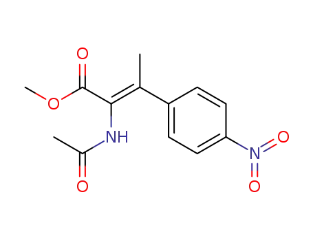 2-Butenoic acid, 2-(acetylamino)-3-(4-nitrophenyl)-, methyl ester, (Z)-