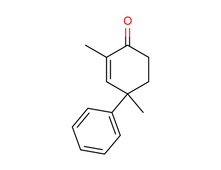 dimethyl-2,4 phenyl-4 cyclohexene-2 one-1