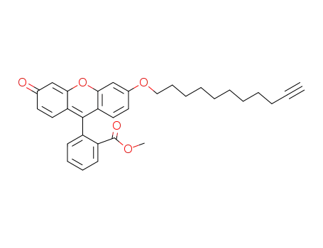 2-(3-Oxo-6-undec-10-ynyloxy-3H-xanthen-9-yl)-benzoic acid methyl ester