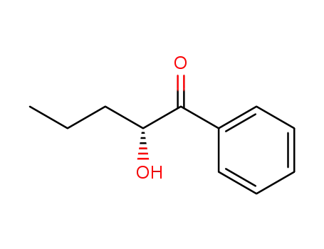 Molecular Structure of 97551-17-2 (1-Pentanone, 2-hydroxy-1-phenyl-, (R)-)