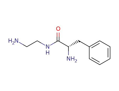 Molecular Structure of 112670-62-9 (Benzenepropanamide, a-amino-N-(2-aminoethyl)-, (S)-)