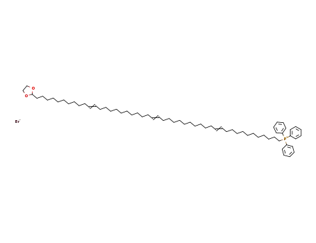 47-(Dioxolan-2-yl)heptatetraconta-12,24,36-trienyl(triphenyl)phosphonium bromide