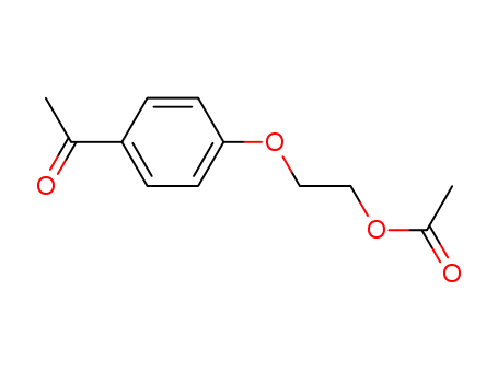 2-(4-acetylphenoxy)ethyl acetate