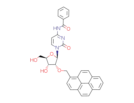 2'-O-(pyren-1-ylmethyl)-N-benzoyl-cytidine