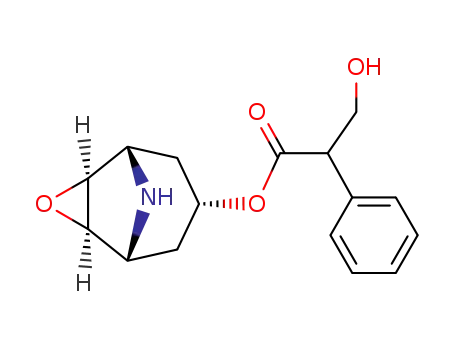 Molecular Structure of 3292-20-4 (nor-(-)-scopolamine)