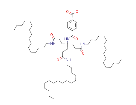 N,N',N''-trihexadecyl-3,3',3''-[(4-methoxycarbonylphenyl-carbonylamino)methanetriyl]tripropanamide