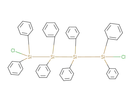 Molecular Structure of 13498-31-2 (Tetrasilane, 1,4-dichloro-1,1,2,2,3,3,4,4-octaphenyl-)