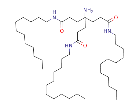 Molecular Structure of 883699-88-5 (Heptanediamide,
4-amino-N,N'-didodecyl-4-[3-(dodecylamino)-3-oxopropyl]-)