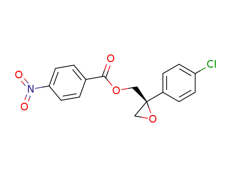 4-Nitro-benzoic acid (S)-2-(4-chloro-phenyl)-oxiranylmethyl ester