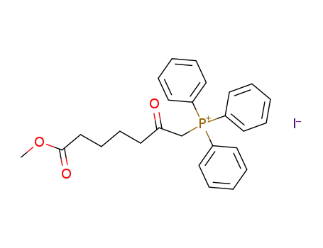6-Methoxycarbonyl-2-oxohexyltriphenylphosphonium iodide