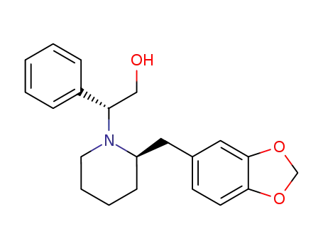 (R)-2-((R)-2-Benzo[1,3]dioxol-5-ylmethyl-piperidin-1-yl)-2-phenyl-ethanol