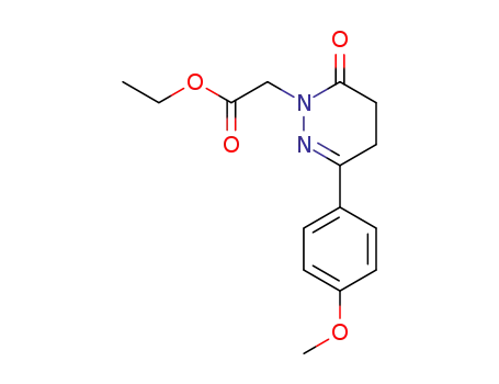 [3-(4-methoxyphenyl)-6-oxo-5,6-dihydro-4H-pyridazin-1-yl]acetic acid ethyl ester