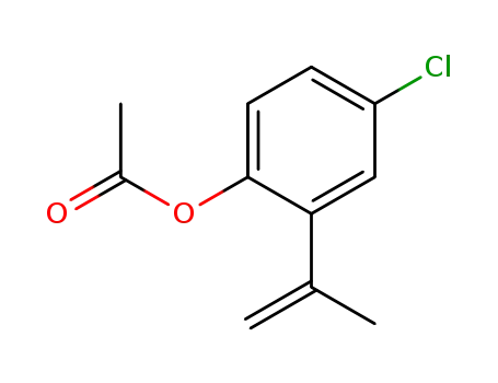 Acetic acid 4-chloro-2-isopropenyl-phenyl ester