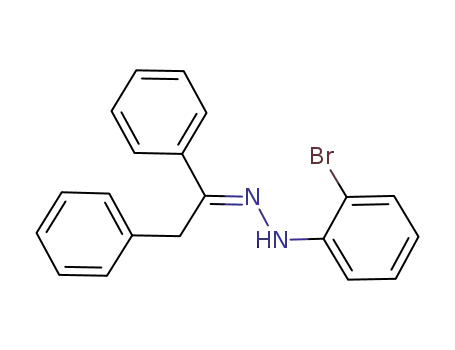 Molecular Structure of 945242-95-5 (N-(2-BROMOPHENYL)-N''-(1,2-DIPHENYLETHYLIDENE)HYDRAZINE)