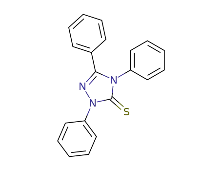 3H-1,2,4-Triazole-3-thione, 2,4-dihydro-2,4,5-triphenyl-