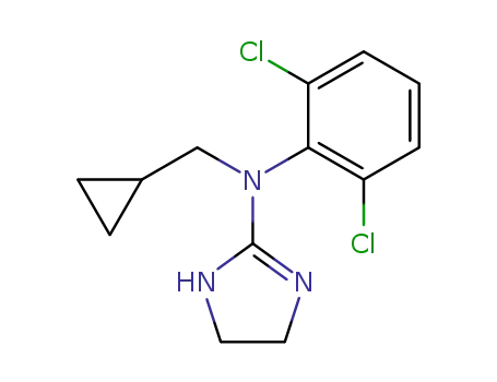 cyclopropylmethyl-(2,6-dichloro-phenyl)-(4,5-dihydro-1<i>H</i>-imidazol-2-yl)-amine
